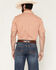 Image #4 - Cody James Men's Grill And Greet Medallion Print Short Sleeve Stretch Western Shirt, Red, hi-res