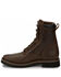 Justin Men's Pulley Lace-Up Work Boots - Steel Toe, Brown, hi-res