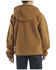 Image #3 - Carhartt Boys' Sherpa Half Zip Hooded Pullover, Brown, hi-res
