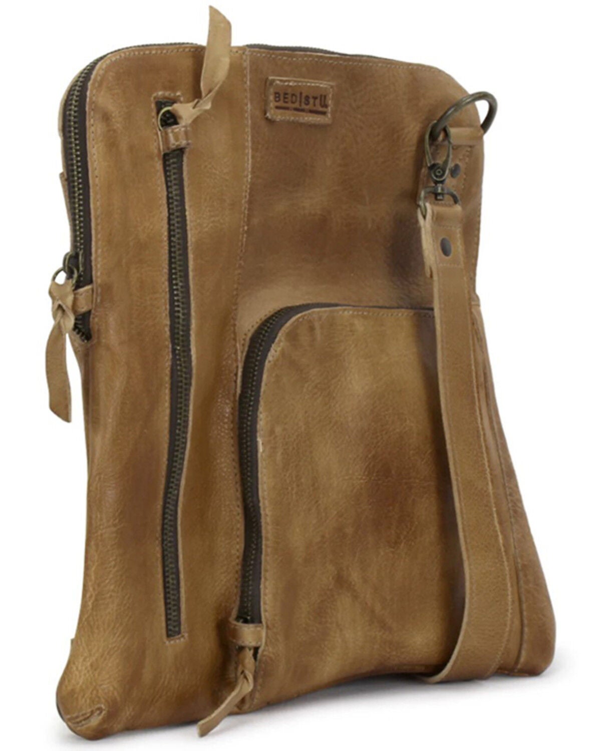 Image #2 - Bed Stu Women's Aiken Crossbody Bag, Tan, hi-res
