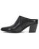 Image #3 - Frye Women's Sara Western Mules, Black, hi-res