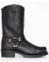 Brothers & Sons Men's Pull On Motorcycle Boots - Square Toe, Black, hi-res