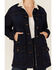 Lee Women's Oversized Denim Jacket, Dark Blue, hi-res