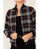 Pendleton Women's Navy & Red Plaid Wool Bomber Jacket , Navy, hi-res
