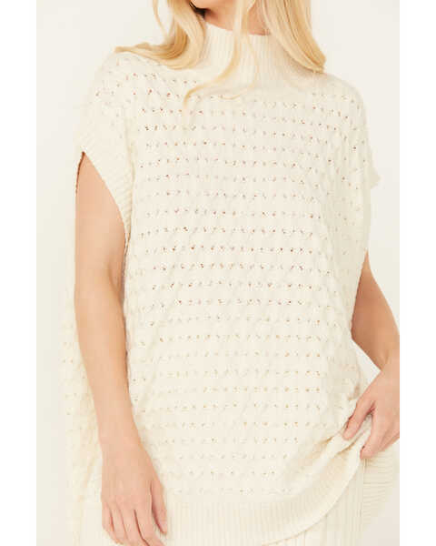 Image #3 - Free People Women's Rosemary Knit Top and Skirt Set - 2 Piece, Cream, hi-res