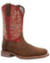 Image #1 - Georgia Boot Men's Carbo-Tec Waterproof Soft Toe Western Boots - Square Toe, Brown, hi-res
