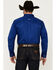 Image #4 - Ariat Men's Team Logo Twill Fitted Long Sleeve Button-Down Western Shirt , Royal Blue, hi-res
