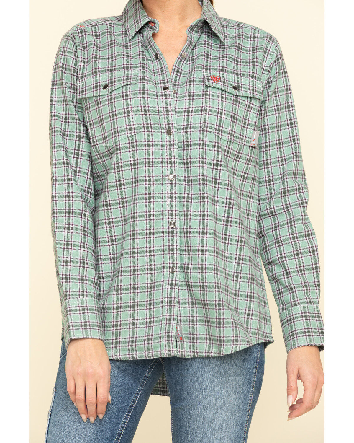 ariat pearl snap