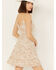 Image #4 - Wild Moss Women's Paisley Print Knot Front Mini Dress, , hi-res