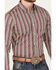 Image #3 - RANK 45® Men's Pattison Southwestern Striped Print Long Sleeve Button-Down Western Shirt, Cream, hi-res