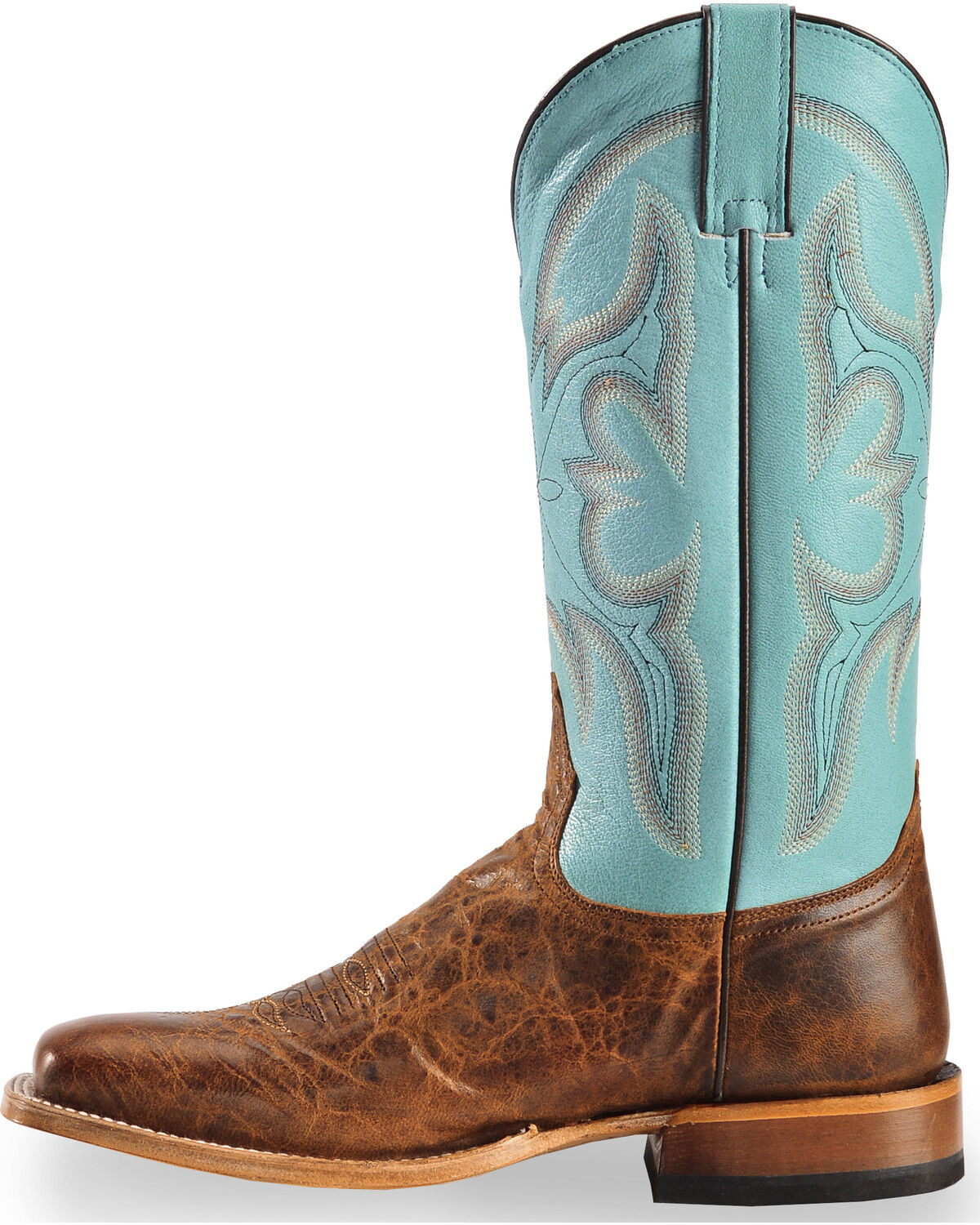 Image #3 - Tony Lama Men's Cabra Foot Western Boots - Square Toe, Honey, hi-res