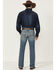 Image #3 - Cinch Men's Ian Medium Wash Slim Bootcut Rigid Denim Jeans, Indigo, hi-res