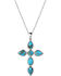 Image #1 - Montana Silversmiths Women's Ocean of Faith Necklace, Silver, hi-res