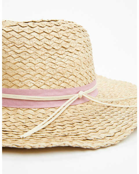 Image #2 - Shyanne Women's Woven Straw Western Fashion Hat, Natural, hi-res