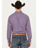 Image #4 - Ariat Men's Misael Geo Floral Long Sleeve Button Down Western Shirt - Big, Purple, hi-res