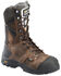 Image #1 - Matterhorn Men's 10" Mainstay Waterproof Work Boots - Aluminum Toe , Brown, hi-res