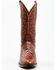 Image #4 - Cody James Men's Exotic Ostrich Western Boots - Medium Toe, Red, hi-res