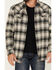 Image #3 - Moonshine Spirit Men's String Fellow Plaid Print Long Sleeve Snap Western Shirt, Grey, hi-res