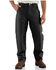 Image #1 - Carhartt Men's Loose Fit Firm Duck Double-Front Utility Work Pant , Black, hi-res