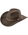 Outback Trading Co. Brown Wallaby UPF50 Sun Protection Crushable Hat, Brown, hi-res