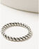 Image #4 - Shyanne Women's Cow Print Heart Ring Set - 3 Piece, Silver, hi-res