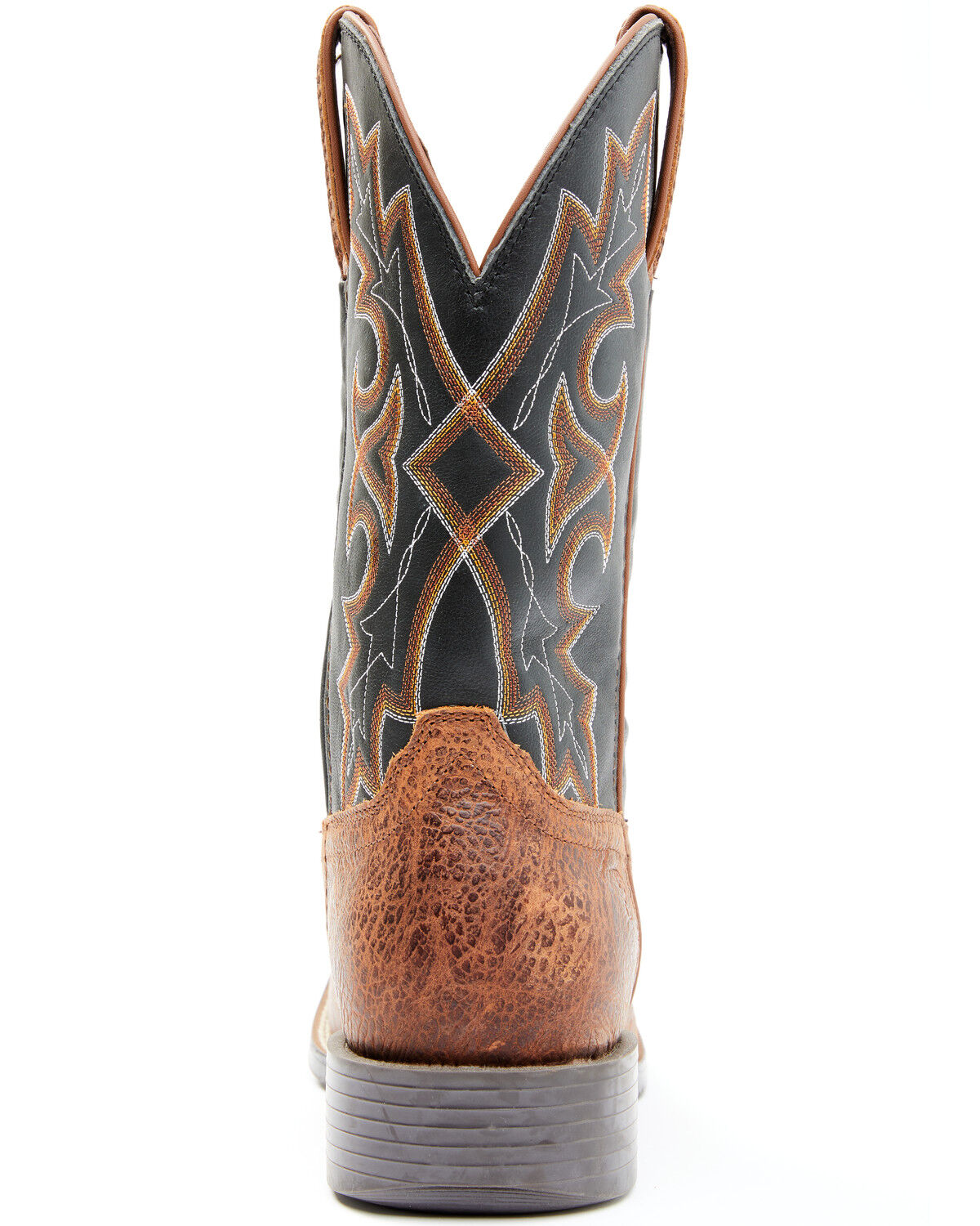 Image #5 - Durango Men's Brown Westward Western Performance Boots - Broad Square Toe, Brown, hi-res