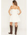 Image #4 - Wrangler Retro Women's Sleeveless Tiered Denim Mini Dress, White, hi-res