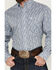 Image #3 - Wrangler Men's Classics Paisley Print Long Sleeve Button-Down Western Shirt - Tall, Blue, hi-res