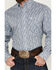 Image #3 - Wrangler Men's Classics Paisley Print Long Sleeve Button-Down Western Shirt - Tall , Blue, hi-res