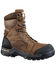 Image #2 - Carhartt Men's 8" Rugged Flex Waterproof Insulated Work Boots - Composite Toe, Dark Brown, hi-res