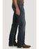 Image #3 - Wrangler 20X Men's No. 42 Glasgow Vintage Stretch Slim Bootcut Jeans , Blue, hi-res