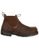 Image #2 - Georgia Boot Men's Chelsea Waterproof Work Boots - Moc Toe, Brown, hi-res