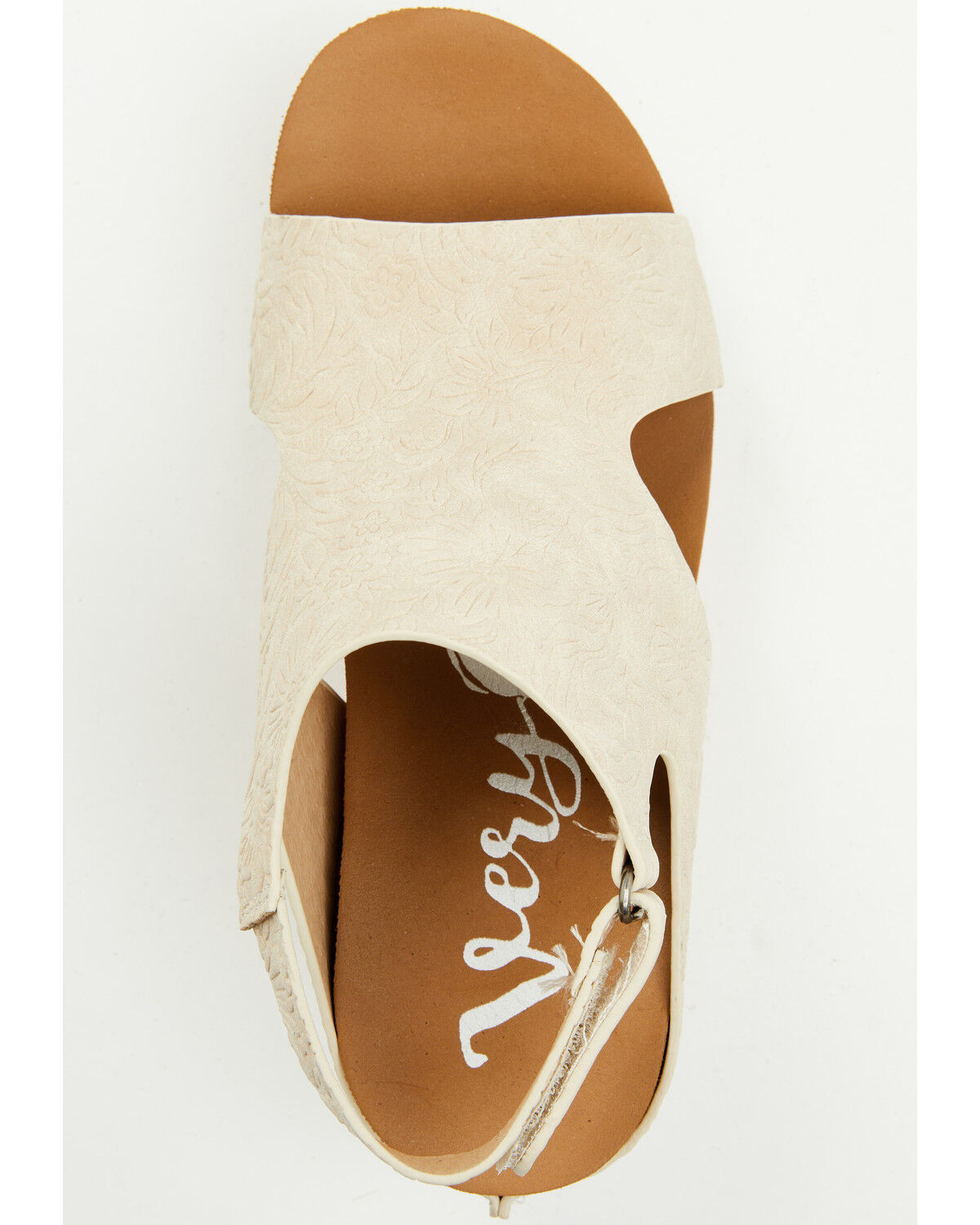 Image #6 - Very G Women's Wally Tooled Sandals, Cream, hi-res