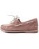 Image #3 - Timberland Women's Amherst 2 Eye Classic Lace-Up Boater Shoes - Moc Toe, Pink, hi-res
