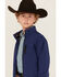 Cody James Boys' Coolville Softshell Bomber Jacket , Royal Blue, hi-res