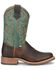Double H Men's Domestic Western Boots - Round Toe, Brown, hi-res
