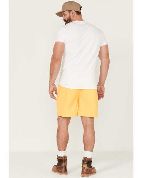 Image #3 - Brixton Men's Jupiter Service Crossover Shorts , Yellow, hi-res