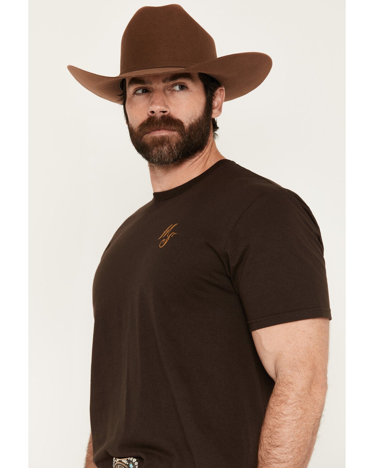 Image #3 - Moonshine Spirit&reg; Men's Tennessee Short Sleeve Graphic T-Shirt, Dark Brown, hi-res