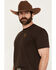 Image #3 - Moonshine Spirit&reg; Men's Tennessee Short Sleeve Graphic T-Shirt, Dark Brown, hi-res