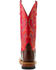 Image #5 - Macie Bean Women's Old Town Road Western Boots - Broad Square Toe, Red, hi-res