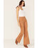 Wrangler Women's Wanderer Heritage Corduroy Flare Jeans , Tan, hi-res