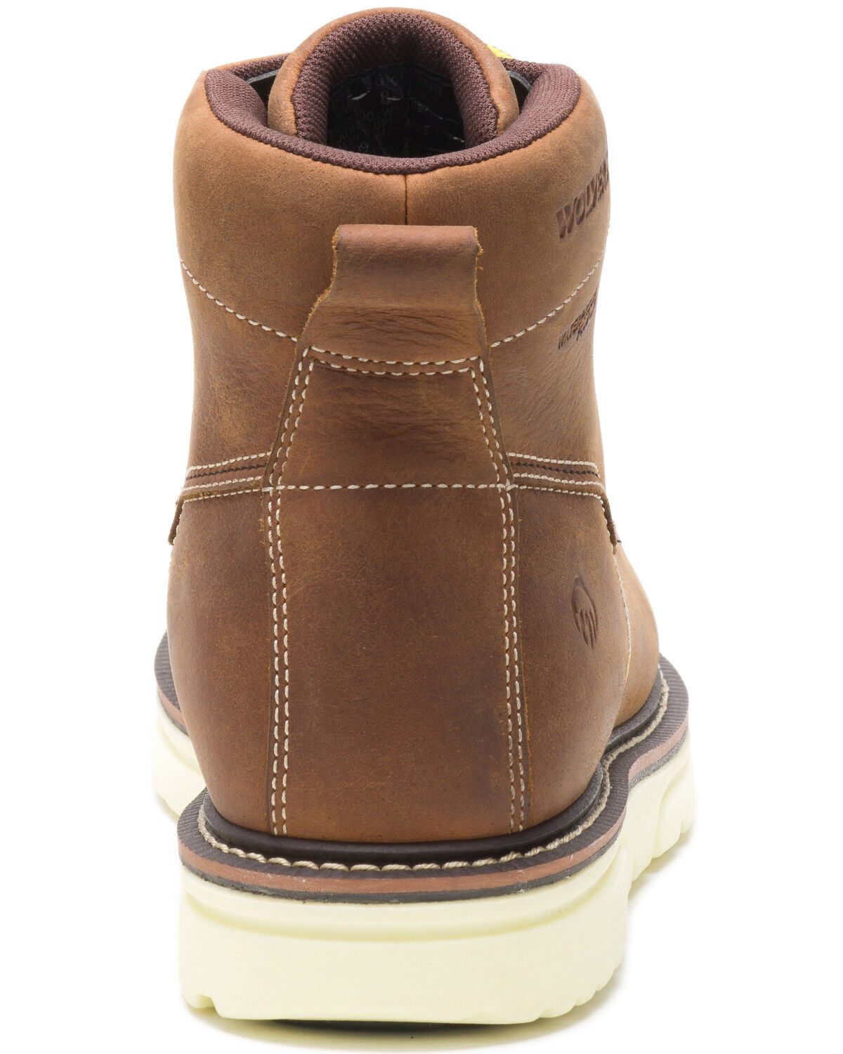 Image #4 - Wolverine Men's Tan I-90 Durashocks Work Boots - Soft Toe, Tan, hi-res