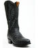 Image #1 - El Dorado Men's Exotic Caiman Western Boots - Round Toe, Black, hi-res