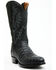 Image #1 - El Dorado Men's Exotic Caiman Western Boots - Medium Toe , Black, hi-res