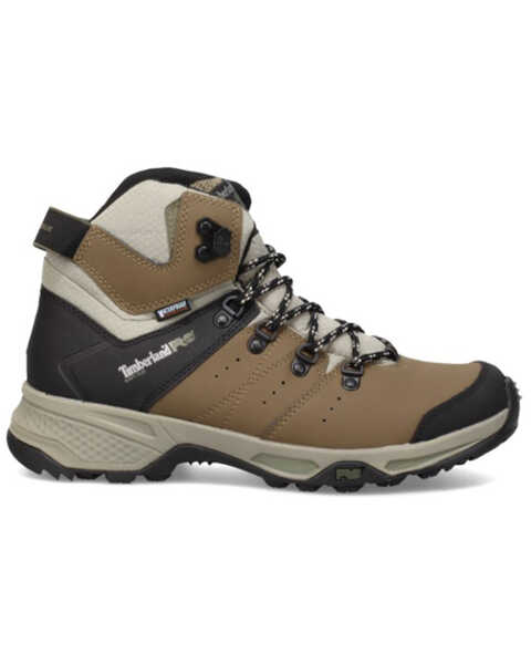 Image #2 - Timberland Men's Switchback Waterproof Lace-Up Hiking Work Boots - Soft Round Toe , Brown, hi-res