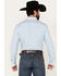 Image #4 - Ariat Men's Madden Geo Print Long Sleeve Button-Down Stretch Western Shirt, Light Blue, hi-res