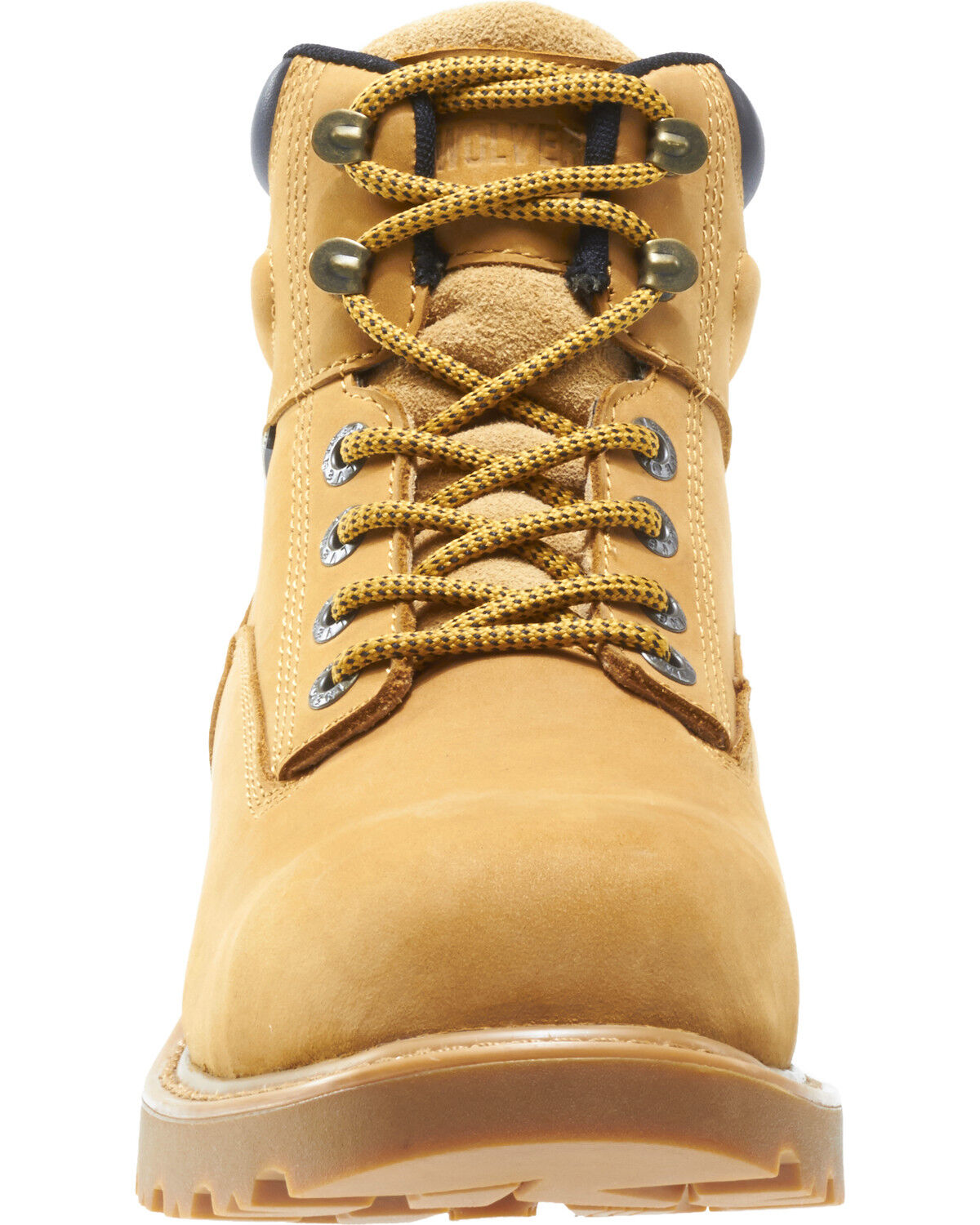 Image #3 - Wolverine Men's Floorhand Waterproof 6" Work Boots - Steel Toe, Wheat, hi-res
