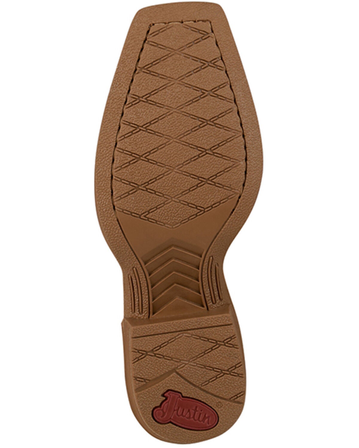 Image #7 - Justin Boys' Freckles Western Boots - Square Toe, Tan, hi-res