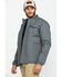 Wrangler Men's Chore Quilted Jacket , Slate, hi-res