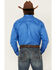 Ariat Men's Blue Team Logo Button Long Sleeve Western Shirt - Tall , Blue, hi-res